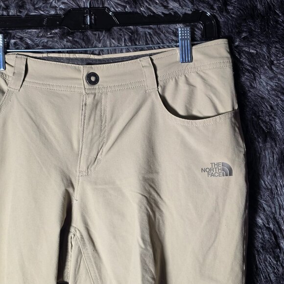 The North Face Womens Hiking Shorts Tan Beige Outdoor US 10 - Picture 3 of 12